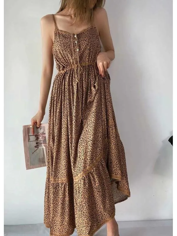Boho Midi Kleid  Panorah