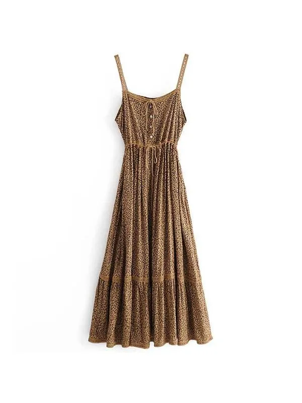 Boho Midi Kleid  Panorah
